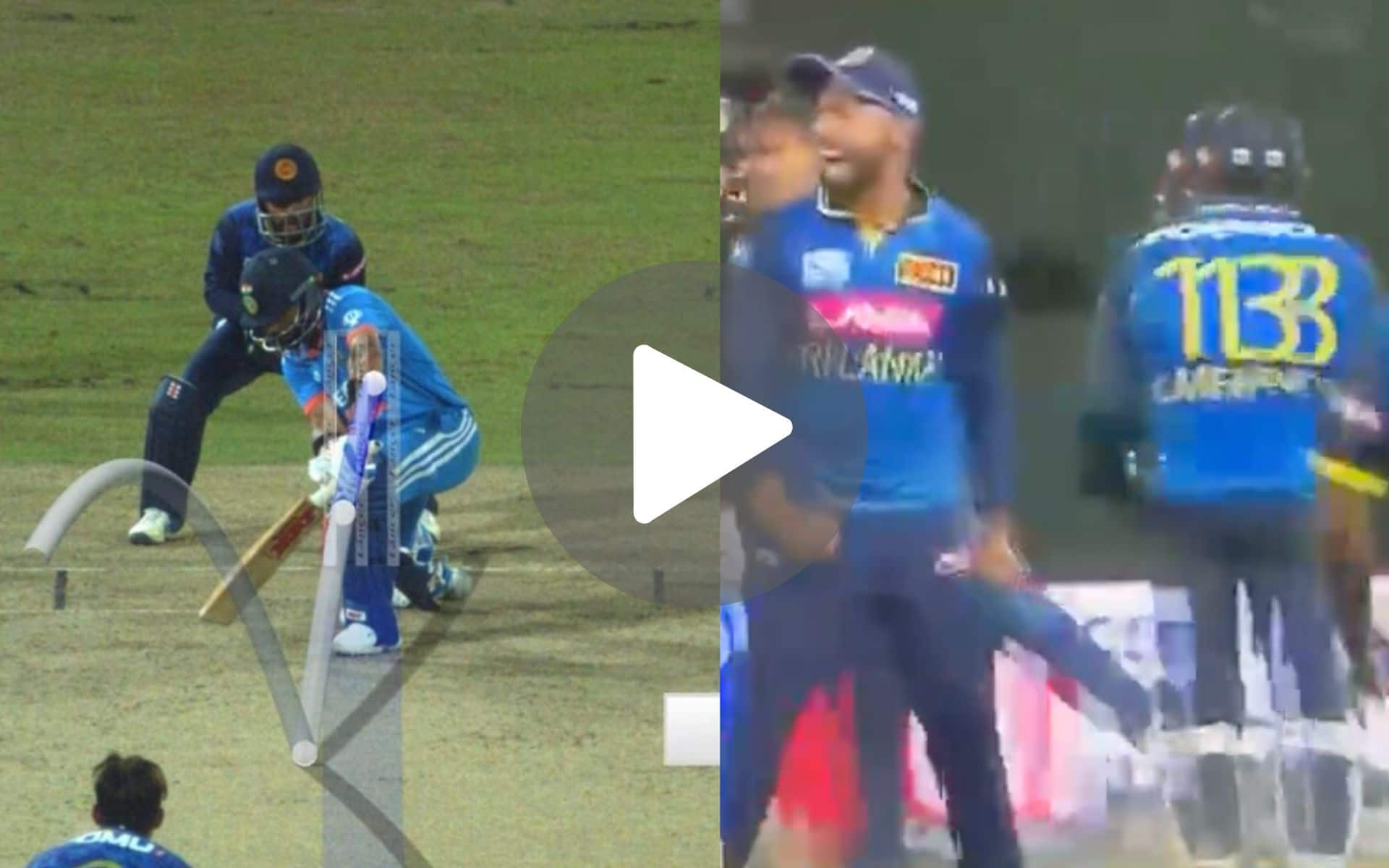 [Watch] Virat Kohli Recieves Angry Send-Off By Samarawickrama After Plumb LBW Off Wellalage